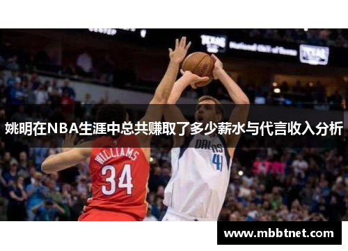 姚明在NBA生涯中總共賺取了多少薪水與代言收入分析